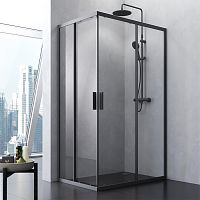 Душевое ограждение 120x80, без поддона AM.PM Gem S W93G-404-120280-BT