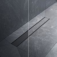 Трап для душа линейный, универсальный затвор Tile, 60 см AM.PM PrimeFlow W02SC-U11-060-04BM