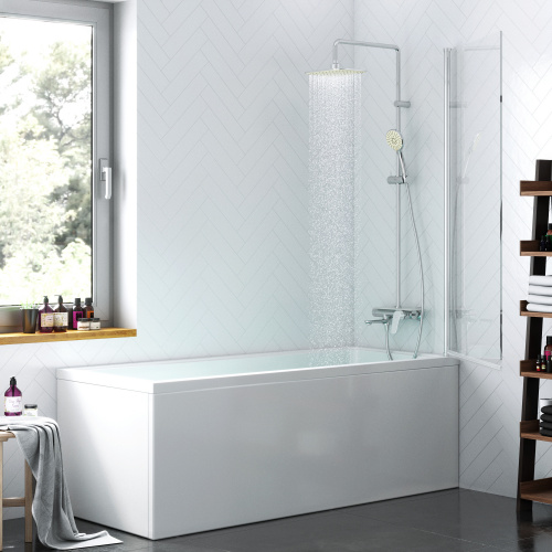 Душевая шторка на ванну 80х140 см Damixa Skyline DX35WBS-D080-140MT фото 6