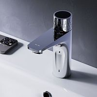 Смеситель для раковины с индикацией температуры AM.PM Gem F90A02400