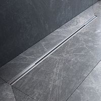 Трап для душа линейный, универсальный затвор Slim line, 100 см AM.PM MasterFlow W01SC-S11-100-05SB