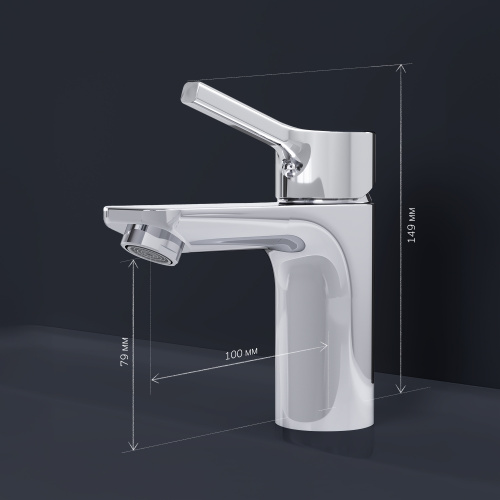Смеситель для раковины AM.PM X-Joy S F85B02100 фото 10