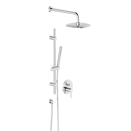 Встраиваемая душевая система с душевым смесителем и штангой Damixa Scandinavian Pure 936530000 фото 2