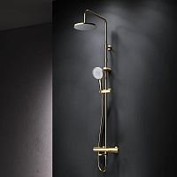 Душевая система с термостатом, золото AM.PM X-Joy F0785A599
