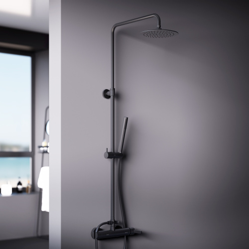 Душевая система с душевым смесителем Damixa Scandinavian Pure 936710300 фото 7