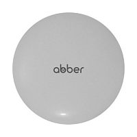 Накладка на слив для раковины ABBER AC0014MLG светло-серая матовая, керамика