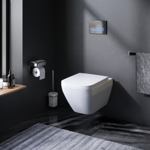 Унитаз подвесной FlashClean с сиденьем микролифт AM.PM Spirit V2.0 C701701SC