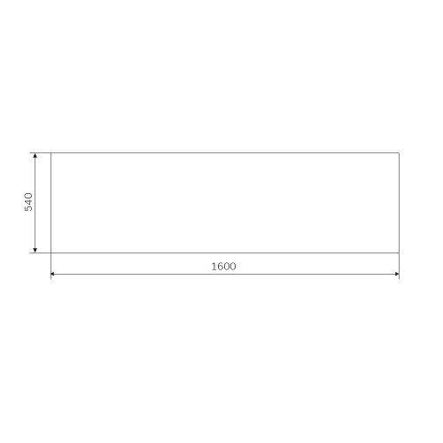 Декоративная фронтальная панель для ванны 160x70 см AM.PM Gem W93A-160-070W-P фото 3