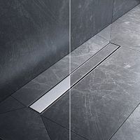 Трап для душа линейный, универсальный затвор Tile, 60 см AM.PM MasterFlow W01SC-U11-060-04SB