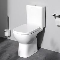 Унитаз-компакт Aquaspin с сиденьем микролифт AM.PM Sunny C85C8601SC