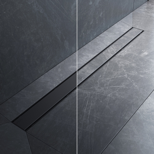 Трап для душа линейный, универсальный затвор Tile, 90 см AM.PM PrimeFlow W02SC-U11-090-04BM