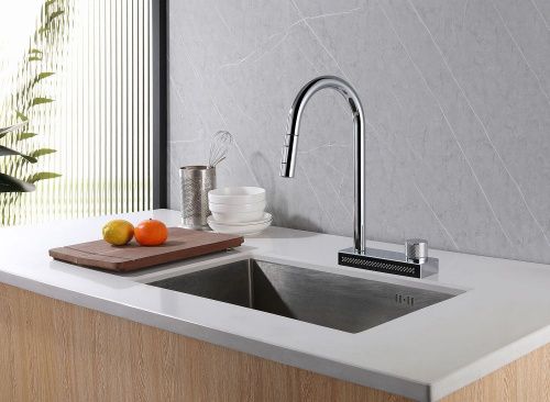 Смеситель для кухонной мойки, хром ABBER Wasser Kreis AF8114 фото 3