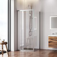 Душевое ограждение 90x90 см, без поддона AM.PM Gem W90G-404-9090-MT