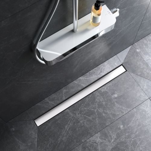 Трап для душа линейный, универсальный затвор Tile, 80 см AM.PM MasterFlow W01SC-U11-080-04SB фото 11