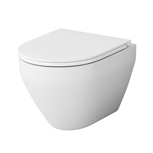 Унитаз подвесной FlashClean с сиденьем микролифт AM.PM Spirit V2.0 C701700SC фото 3