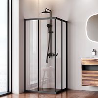 Душевое ограждение 90x90 см, без поддона AM.PM Sunny W87G-403-9090-BT