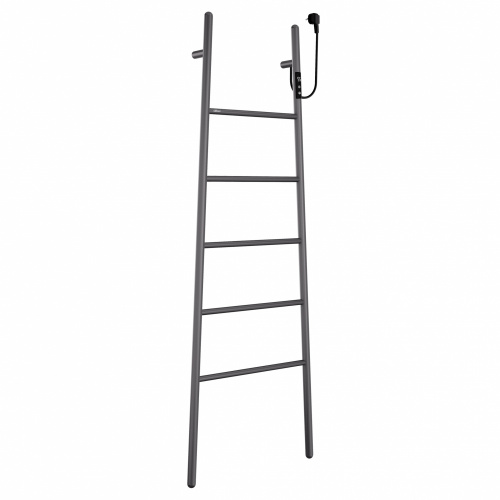 Полотенцесушитель электрический ABBER Treppe AH4705NG оружейная сталь фото 3