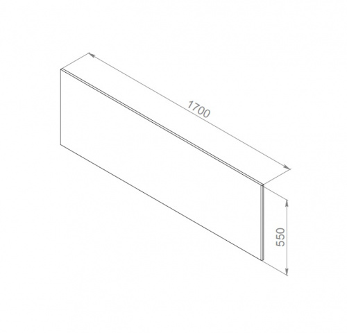 Панель фронтальная для ванны AM.PM Inspire V2.0 W52A-170-075W-P фото 5