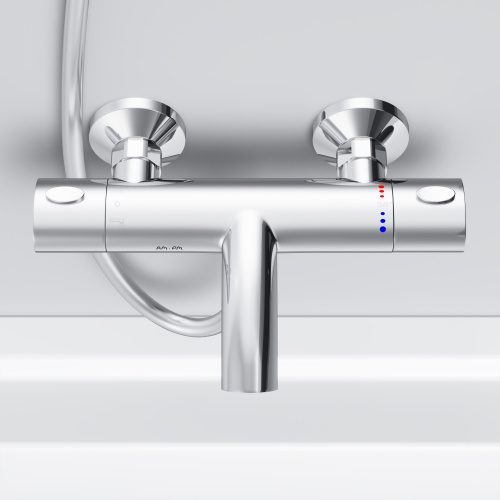 Смеситель для ванны и душа с термостатом AM.PM Sense F7550064 фото 5