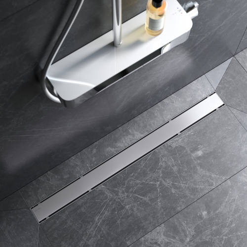 Трап для душа линейный, универсальный затвор Tile, 90 см AM.PM PrimeFlow W02SC-U11-090-04SB фото 11