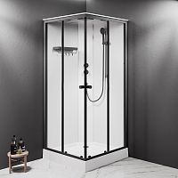 Душевая кабина 90x90 см, без гидромассажа AM.PM X-Joy W94C-403-090BT