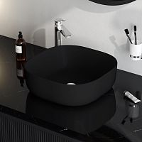 Раковина накладная, квадратная, 43 см AM.PM Func M8FWCC30430BM