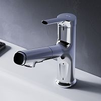 Смеситель для раковины с вытяжным изливом AM.PM X-Joy F85B02900