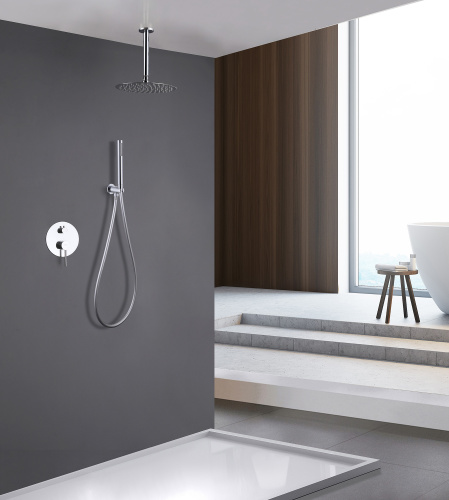 Душевая система  скрытого монтажа без излива, хром ABBER Emotion AF8821 фото 10