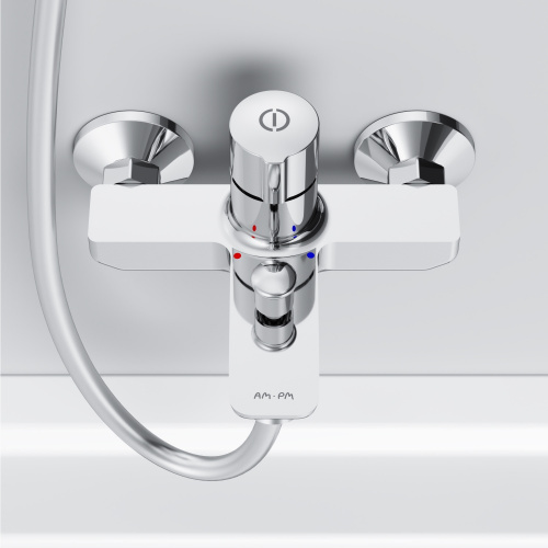 Смеситель для ванны и душа, нажимной TouchReel AM.PM X-Joy F85A10500 фото 12
