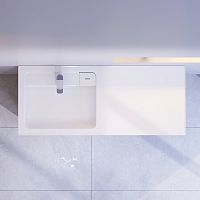 Раковина мебельная над стиральной машиной, левая, 120 см AM.PM X-Joy M85AWPL1201WG