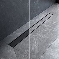 Трап для душа линейный, универсальный затвор Tile, 80 см AM.PM MasterFlow W01SC-U11-080-04BM
