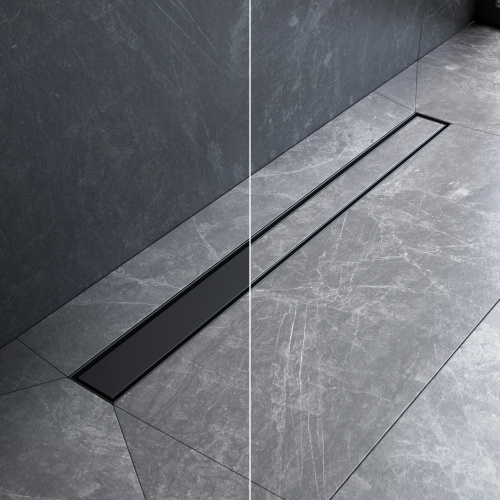 Трап для душа линейный, универсальный затвор Tile, 80 см AM.PM MasterFlow W01SC-U11-080-04BM