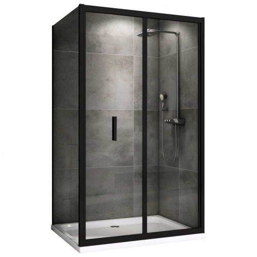 Душевой уголок 100х75 ABBER Sonnenstrand AG07100B-S75B