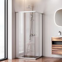 Душевое ограждение 90x90 см, без поддона AM.PM Sunny W87G-403-9090-MT