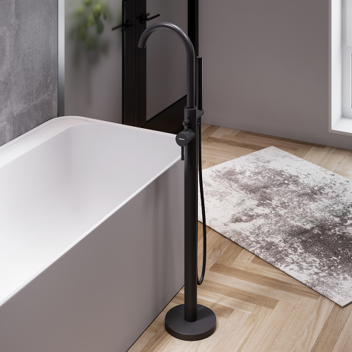 Смеситель для ванны и душа, отдельностоящий Damixa Scandinavian Pure 365000300 фото 4