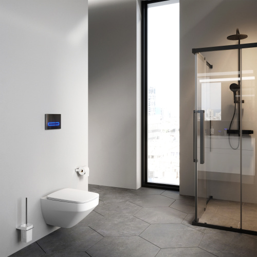 Унитаз подвесной FlashClean с сиденьем микролифт, матовый AM.PM Inspire V2.0 C50A1700MWSC фото 4