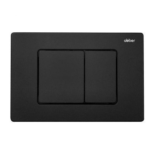 Комплект подвесной унитаз ABBER Bequem AC1100MB черный матовый с инсталляцией AC0105 и кнопкой AC0120MB черная матовая фото 7