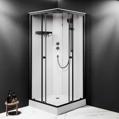 Душевая кабина 90x90 см, без гидромассажа AM.PM X-Joy W94C-403-090BT фото 3