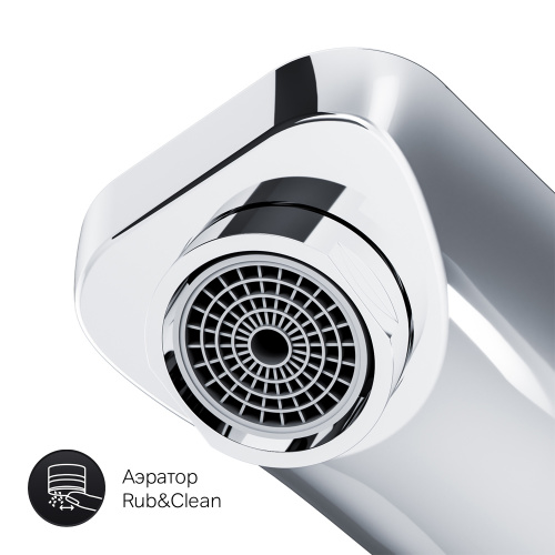 Смеситель для раковины, монтируемый в стену AM.PM Gem F90A72200 фото 9