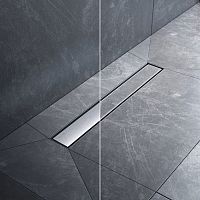 Трап для душа линейный, универсальный затвор Tile, 50 см AM.PM MasterFlow W01SC-U11-050-04SB