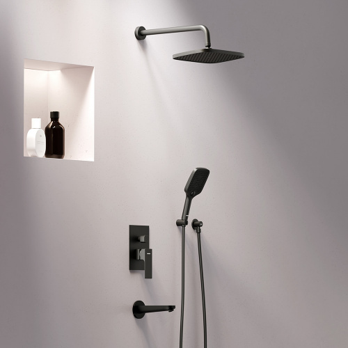 Встраиваемая душевая система со смесителем и изливом Damixa Gala 953510300 фото 4