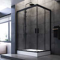 Душевое ограждение,120x90 без поддона AM.PM Gem W90G-404-120290-BT