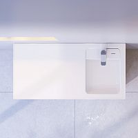 Раковина мебельная над стиральной машиной, правая, 100 см AM.PM X-Joy M85AWPR1001WG