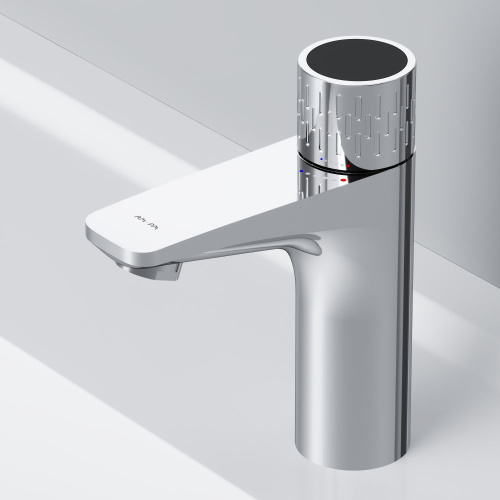 Смеситель для раковины с индикацией температуры AM.PM Gem F90A02400 фото 4