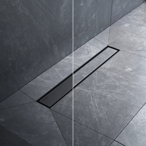 Трап для душа линейный, универсальный затвор Tile, 50 см AM.PM MasterFlow W01SC-U11-050-04BM