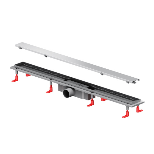 Трап для душа линейный, универсальный затвор Tile, 90 см AM.PM PrimeFlow W02SC-U11-090-04SB фото 4
