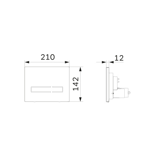 Клавиша для инсталляции AM.PM Touch Pro I0450A38 фото 7