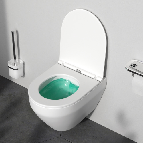 Унитаз подвесной FlashClean с сиденьем микролифт AM.PM Spirit V2.0 C701700SC фото 4