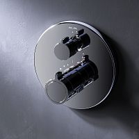 Смеситель с термостатом монтируемый в стену на 3 потребителя AM.PM X-Joy F85A95600