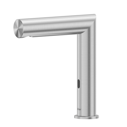 Смеситель для раковины, сталь брашированная ABBER Perfekte 316 AF8A101BSTS